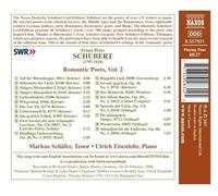 Schubert Franz - Lieder - Romantic Poets, Vol. 2