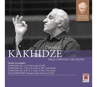 Schubert/ Kakhidze*Djansug/ Tbilisi Sym Orch - Schubert: Symphonies 5 7 & 8 / Die Zauberharfe