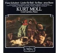 Schubert: Lieder For Bass [Kurt Moll; Cord Garben] [Orfeo: C021821A] by Kurt Moll