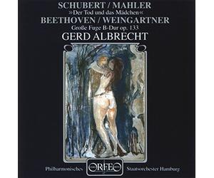 Schubert/Mahler/Beethoven/Weingartner - Streichquartett Nr. 14 Grosse Fuge