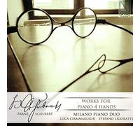 Schubert / Milano Piano Duo Schubert: Works For Piano 4 Hands (CD)