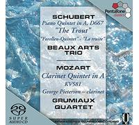 Schubert/Mozart - Qnt Trout/Qnt Cl