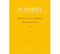 SCHUBERT - Obras Completas 3º para Piano a 4 manos (Urtext) (Litschauer/Aderhold)