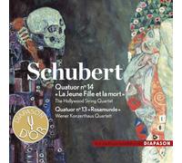 Schubert : Quatuors n° 13, 14. Wiener Konzerthaus Quartett.