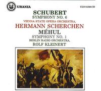 Schubert - Schubert: Symphony No. 6 - Scherchen Mehul: Symphony No. 1 - Kleinert (UK Import)