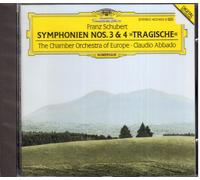Schubert: Sinfonie N. 3 & 4 / Claudio Abbado, Chamber Orchestra Of Europe - CD