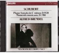 Schubert - Sonata D 958, Momenti Musicali D 780 / Alfred Brendel - CD