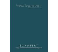 Schubert: Sonata para piano en La mayor, op. post. 120, D 664: Partitura completa para piano solo