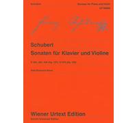 Schubert: Sonatas - Edited from autograph, first edition and manuscript - violin and piano - Wiener Urtext - easy - (UT 50004)