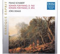 Schubert: Sonate D 960 & D 894 / Jorg Demus - CD