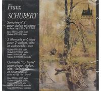 Schubert: Sonatine No. 2 D. 385 / 5 Menuets et 6 Trios D. 89 / Quintette "La Truite"