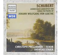 Schubert;Songs to Poems By by Andreas Pregardien (1996-02-05)