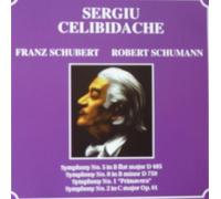 SCHUBERT: Symphonies NO. 5 & 8 (ORCHESTRA SINFONICA DI TORINO DELLA RAI, 24/4/1970 LIVE) & SCHUMANN SYMPHONY NO. 1 (LIVE 5/APRIL 1968 MILAN) & 2 (LIVE 12/APRIL 1969 ROMA) - Celibidache / 2CD / FONIT CETRA