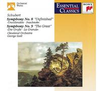 Schubert: Symphony No. 8 Unfinished / No. 9 The Great (Essential Classics)