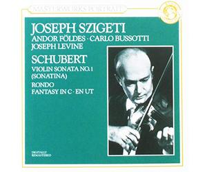 Schubert/ Szigeti - Violin Sonata No 1