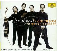 Schubert: The Late String Quartets By Emerson String Quartet, Mstislav Rostropovich and Franz Schubert (Jun 15, 2004)