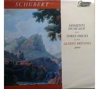Schubert - TV 34142S. Schubert - Moments Musicaux, Three Pieces Op.posth. Brendel. VINYL VG+/VG+