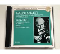schubert: violin sonate op.137 nr.1/rondo brillant op.70/fantasie op.159 - szigeti
