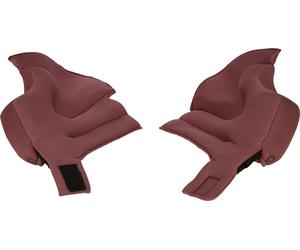 Schuberth C3 Pro Guanciali da donna, rosso scuro, Taglia 52/53