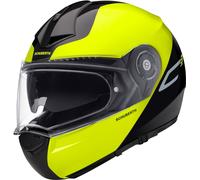 Schuberth C3 Pro Split Casco, nero/giallo, Taglia XS (52/53)