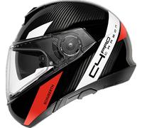 Schuberth C4 Pro Carbon Avio 3K Casco, rosso, taglia 2XL per maschi