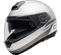 Schuberth C4 Pulse Casco, argento/nero, Taglia XS (52/53)