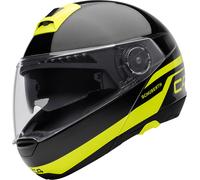 Schuberth C4 Pulse Casco, nero/giallo, Taglia XS (52/53)