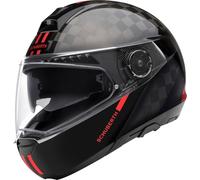 Schuberth casco modulare C4 Pro Carbon - Fusion Red taglia S S