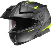 Schuberth E2 Defender Casco, nero-giallo, taglia 2XL per maschi