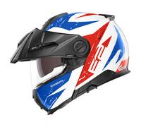 Schuberth E2 Explorer, casco ribaltabile XL (60/61) male Bianco/Rosso/Blu