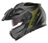 SCHUBERTH E2 Explorer Green Casco Modulare unisex nero, taglia XXL