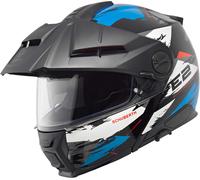 Schuberth E2 Trail Casco, blu/nero, Taglia M (57)