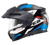 Schuberth E2 Trail Casco, nero-blu, taglia 2XL per maschi