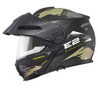SCHUBERTH E2 Trail Casco Modulare Opaco/Nero/Verde 57