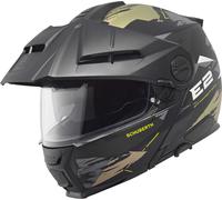 Schuberth E2 Trail Casco, nero-oro, taglia 53 per maschi