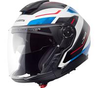 Schuberth J2 Sigma, casco modulare M (57) female Bianco/Nero/Blu/Rosso