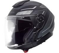 Schuberth J2 Sigma, casco modulare XL (61) female Opaco Nero/Grigio/Grigio Chiaro