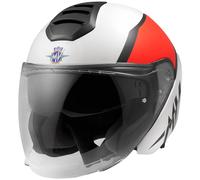 Schuberth M1 MV Casco Jet, rosso, taglia S per maschi