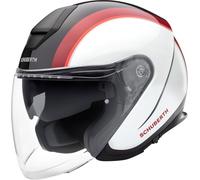 Schuberth M1 Pro Outline Casco Jet, rosso, Taglia XS (53)
