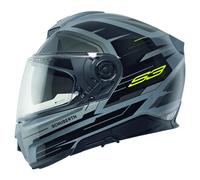 Schuberth S3 Apex Casco, grigio-giallo, taglia 2XL per maschi