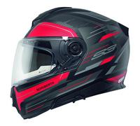 Schuberth S3 Apex Casco, nero-grigio-rosso, taglia 3XL per maschi