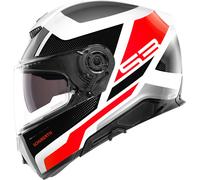 Schuberth S3 Daytona, casco integrale S (54/55) male Bianco/Nero/Rosso