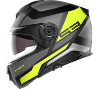 Schuberth S3 Daytona, casco integrale XS (52/53) male Opaco Grigio/Giallo Fluo/Nero