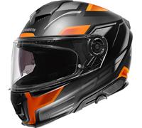 Schuberth S3 Storm Casco, grigio-arancione, taglia XL per maschi