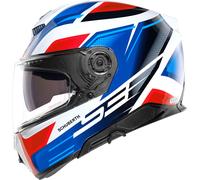 Schuberth S3 Storm, casco integrale M (56/57) male Bianco/Blu/Rosso/Nero