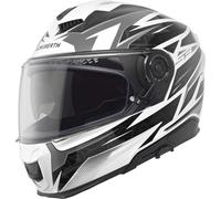 Schuberth S3 Thunder Casco, nero-bianco, taglia 53 per maschi