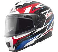 Schuberth S3 Thunder Casco, rosso-blu, taglia L per maschi