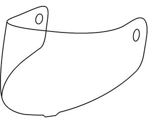 Schuberth SV7 / J2 Visiera, trasparente per maschi