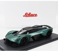 SCHUCO 1/18 ASTON MARTIN VALKYRIE 2021 VERDE MODELLINO AUTO MODELLISMO STATICO