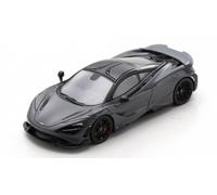 MODELLINO AUTO STATICO DIECAST MCLAREN 765LT SILVER MODELLISMO SCALA 1:43